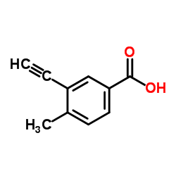 3-Ethynyl-4-methylbenzoic acid Structure