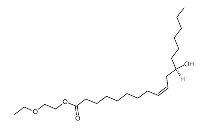 ethylene glycol ether ricinoleate Structure