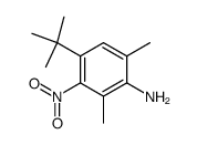 4-tert-butyl-2,6-dimethyl-3-nitro-aniline Structure