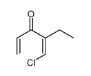 4-(chloromethylidene)hex-1-en-3-one Structure