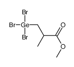methyl 2-methyl-3-tribromogermylpropanoate结构式