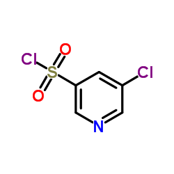 5-氯吡啶-3-磺酰氯结构式