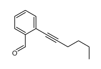 2-己-1-炔基-苯甲醛结构式