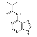 N6-(2-methylpropionyl)adenine结构式