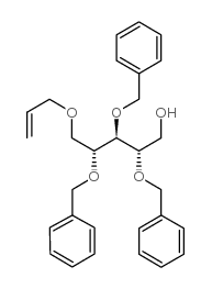 5-O-Allyl-2,3,4-tri-O-benzyl-D-ribitol Structure