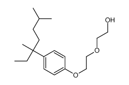 2-{2-[4-(3’,6’-Dimethyl-3’-heptyl)phenoxy]ethoxy}ethanol Structure