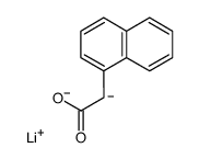 1-naphthylacetic acid dilithium enediolate结构式