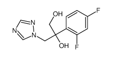 2-(2,4-二氟苯基)-3-(1H-1,2,4-三氮唑-1-基)-1,2-丙二醇结构式