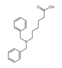 6-(dibenzylamino)hexanoic acid结构式