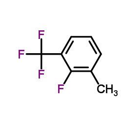 2-氟-3-三氟甲基甲苯结构式