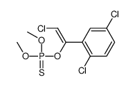 [(Z)-2-chloro-1-(2,5-dichlorophenyl)ethenoxy]-dimethoxy-sulfanylidene-λ5-phosphane Structure