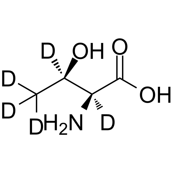 L-Threonine-d5 Structure