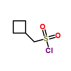 环丁基甲基磺酰氯结构式