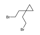 1,1-bis(2-bromoethyl)cyclopropane Structure