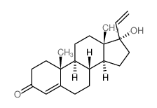 Pregna-4,20-dien-3-one,17-hydroxy-, (17a)-(9CI)结构式
