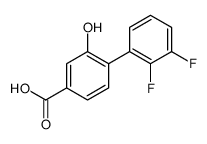 4-(2,3-difluorophenyl)-3-hydroxybenzoic acid结构式