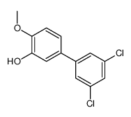 5-(3,5-dichlorophenyl)-2-methoxyphenol Structure