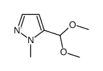 5-(DIMETHOXYMETHYL)-1-METHYL-1H-PYRAZOLE结构式