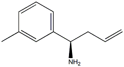 (1R)-1-(3-METHYLPHENYL)BUT-3-EN-1-AMINE结构式