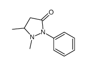 1,5-dimethyl-2-phenylpyrazolidin-3-one Structure