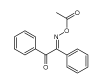 benzil-mono-(O-acetyl-seqtrans-oxime ) Structure