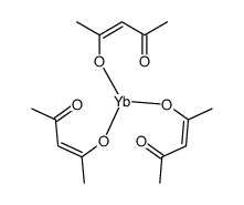 ytterbium (iii) 2,4-pentanedionate Structure