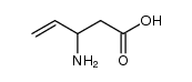 (RS)-3-amino-pent-4-enoic acid结构式