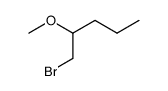(1-bromomethyl-butyl)-methyl ether Structure