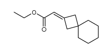 ethyl spiro[3,5]-2-nonanylideneacetate结构式