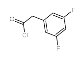 2-(3,5-二氟苯基)乙酰氯结构式