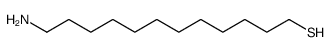 12-aminododecane-1-thiol结构式