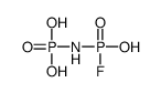 [[fluoro(hydroxy)phosphoryl]amino]phosphonic acid结构式