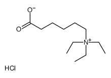5-carboxypentyl(triethyl)azanium,chloride Structure