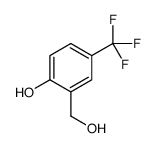 2-(Hydroxymethyl)-4-(trifluoromethyl)phenol Structure