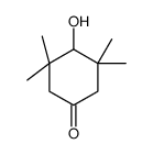 4-Hydroxy-3,3,5,5-tetramethylcyclohexanone结构式