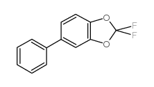 2,2-二氟-5-苯基-苯并[1,3]间二氧杂环戊烯结构式