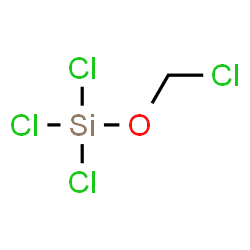 (Chloromethoxy)trichlorosilane Structure