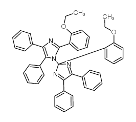 2-(2-乙氧基苯基)-4,5-二苯基咪唑-1,2'-二聚体结构式