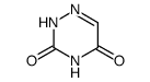 6-氮尿嘧啶结构式
