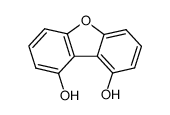 1,9-Dibenzofurandiol Structure