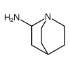 1-Azabicyclo[2.2.2]octan-2-amine(9CI)结构式