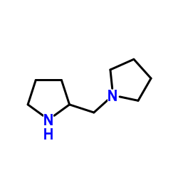 1-(吡咯烷-2-基甲基)吡咯烷结构式