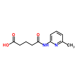 N-(6-METHYL-2-PYRIDYL)GLUTARAMIC ACID结构式