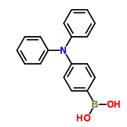 [4-(Diphenylamino)phenyl]boronic acid structure