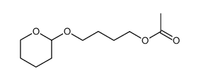 acetic acid 4-(tetrahydro-pyran-2-yloxy)-butyl ester Structure
