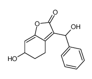 6-hydroxy-3-[hydroxy(phenyl)methyl]-5,6-dihydro-4H-1-benzofuran-2-one Structure