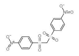 Benzene,1,1'-[methylenebis(sulfonyl)]bis[4-nitro- (9CI)结构式