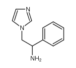 2-(1H-imidazol-1-yl)-1-phenylethanamine结构式