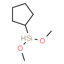 Silane, cyclopentyldimethoxy- (9CI) Structure