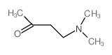 4-(二甲基氨基)丁烷-2-酮结构式